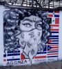 BLIND AGONZA | Street Murals by AGONZA. Item composed of synthetic