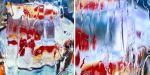 After Painting Installation. After Henri Matisse: The Goldfish 1&2, 1912, 2017 & After Vincent Van Gogh: Almond Blossom 1, 1890, 2017 | Oil And Acrylic Painting in Paintings by Carol Inez Charney. Item made of canvas