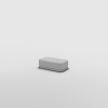 Slim Cube Ottoman | Benches & Ottomans by Bend Goods