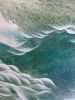 Endless rivers | Oil And Acrylic Painting in Paintings by Francesca Borgo. Item composed of synthetic in minimalism or contemporary style