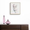 Evanescent No. 3 : Original Watercolor Painting | Paintings by Elizabeth Beckerlily bouquet. Item made of paper works with minimalism & contemporary style