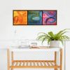 Lollipop 1, 2, 3 | Oil And Acrylic Painting in Paintings by Jill Krutick | Jill Krutick Fine Art in Mamaroneck. Item composed of canvas and synthetic