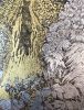 Being Nature | Mixed Media in Paintings by Janine Lambers, Gold