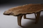 Oval Dining Table, English Burr Oak with Chapel Legs, Unique | Tables by Jonathan Field. Item made of oak wood compatible with contemporary and modern style
