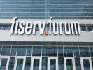 Fiserv Forum | Signage by Jones Sign Company. Item composed of metal
