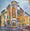 Das Haus mit Mohnblumen in Moskau #2 | Paintings by Genya Krikova