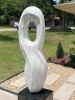 Femme d'Elegance (sculpture) | Public Sculptures by Scott Gentry Sculpture, LLC. Item made of granite compatible with contemporary and modern style