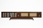 Speaker Console II | Media Console in Storage by Michael Maximo | Michael Maximo Furniture & Design Studio in Austin. Item composed of walnut