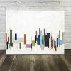 Copenhagen | Oil And Acrylic Painting in Paintings by Laura Van Horne Art | Gray Sky Gallery in Seattle. Item made of wood compatible with minimalism and mid century modern style