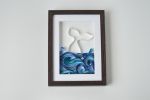 Dream big little one quilling Art, whale tail wall art. | Watercolor Painting in Paintings by Mira's Craft. Item composed of paper