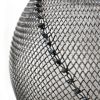 Steel Wire Mesh Hanging Sculpture #77 | Sculptures by Anne Lindsay Studio. Item composed of steel & ceramic compatible with contemporary and modern style