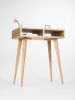 Entryway table, hallway table, small desk, with open shelf | Tables by Mo Woodwork