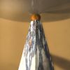 "Libra" centerpiece in gray, yellow and white marble | Serving Stand in Serveware by Carcino Design. Item composed of marble in minimalism or contemporary style
