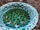 "Amorphous bubbles" - Small ceramic bowl | Decorative Bowl in Decorative Objects by "Living Water" Design by Bojana Vuksanović. Item composed of ceramic & glass compatible with contemporary style