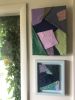 Dissociation 50 - Textured Acrylic Painting | Oil And Acrylic Painting in Paintings by Helena Parriott. Item made of canvas with synthetic works with minimalism & contemporary style