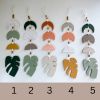 Wooden Monstera Moon Wall Hanging | Ornament in Decorative Objects by Over the Knotted Moon. Item made of wood