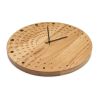 Oak Wood Wall Clock ILMARS | Decorative Objects by DABA. Item made of oak wood compatible with minimalism and contemporary style