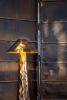 Textured Steel Floor Lamp — Mushroom, Nitush Aroosh | Lamps by Nitush Aroosh. Item made of steel works with contemporary & eclectic & maximalism style