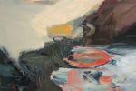 Large Abstract Landscape Oil Painting | Oil And Acrylic Painting in Paintings by Simona Gocan. Item composed of canvas compatible with contemporary style
