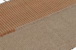 Rug & Kilim’s Accent Kilim, Beige with Orange Textural | Area Rug in Rugs by Rug and Kilim