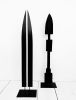 Untitled; small sculpture or objet d'art in black ebony wood | Ornament in Decorative Objects by Neshka Krusche | Paul Kuhn Gallery in Calgary. Item composed of wood