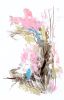 Spring is stronger than us | Oil And Acrylic Painting in Paintings by Cristina Dalla Valentina. Item composed of paper & synthetic