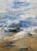 Field of Gold | Oil And Acrylic Painting in Paintings by Ana Carolina Mönnaco. Item made of paper works with contemporary & coastal style