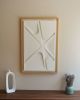 No. 111 Japandi Plaster Wall Relief - Scandinavian Decor | Wall Sculpture in Wall Hangings by Joseph A