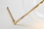 Alpi Polished Brass | Table Lamp in Lamps by SilvioMondinoStudio. Item made of metal & glass