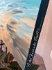 Blue Beyond - Abstract Seascape Painting on Canvas | Oil And Acrylic Painting in Paintings by Filomena Booth Fine Art. Item made of canvas works with contemporary & coastal style