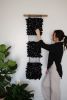 Custom Woven Wall Hanging | Tapestry in Wall Hangings by Rebecca Whitaker Art. Item made of wood with cotton works with boho & minimalism style