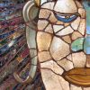 Tara Buddha | Wall Sculpture in Wall Hangings by Gila Mosaics Studio. Item composed of stoneware and glass in contemporary or asian style