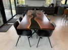 Epoxy conference table, epoxy dining table, epoxy table | Tables by Innovative Home Decors. Item composed of wood in country & farmhouse or art deco style