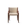 Armchair in Exotic Wood & Leather by Costantini, Giovanni | Chairs by Costantini Design. Item made of wood