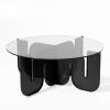 Wave Table | Coffee Table in Tables by Bend Goods. Item composed of metal and glass