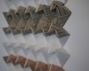 Folded Paper Art | Wall Sculpture in Wall Hangings by Studio NEA Design | Wescover Gallery at West Coast Craft SF 2019 in San Francisco. Item composed of paper