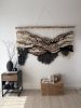 Woven Tapestry "Balance" | Wall Hangings by Tissage Sauvage. Item composed of wood & cotton compatible with boho and contemporary style