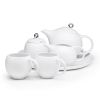 Eva 6 Piece Teaset | Teapot in Serveware by Maia Ming Designs. Item composed of ceramic