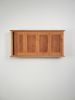 Wine Service Cabinet with Tambour Doors | Storage by Coda Wood Studio. Item made of wood with canvas works with mid century modern & transitional style