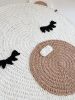 Round bear rug / playmat | Area Rug in Rugs by Anzy Home. Item composed of fabric