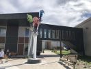 Révéler ses couleurs | Public Sculptures by COOKE-SASSEVILLE | School Secondary Le Boisé in Victoriaville. Item composed of steel