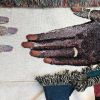 Humanity Art Blanket | Tapestry in Wall Hangings by Clementine Studio. Item made of cotton