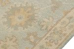 Rug & Kilim’s Oushak Style Rug in Blue with Beige-Brown | Area Rug in Rugs by Rug and Kilim. Item composed of wool