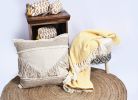 Isabella Boho Artisanal Weave Handloom Cushion Cover | Pillows by Humanity Centred Designs. Item made of cotton compatible with boho and minimalism style