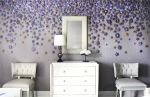 Violet Flower | Wall Sculpture in Wall Hangings by Carson Fox Studio. Item composed of synthetic