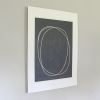 Linear Drawing No 24 - original handmade silkscreen print | Prints by Emma Lawrenson. Item composed of paper