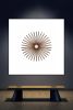 'Radient Core' | Sculptures by Sangeeta Sagar. Item made of wood with metal works with art deco & modern style