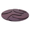 Moonshine Purple Mirror | Wall Sculpture in Wall Hangings by STUDIO MONSOLEIL. Item made of glass works with contemporary style