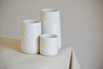 Carved Vase – Made To Order | Vases & Vessels by Elizabeth Bell Ceramics. Item made of ceramic