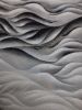 Striding deeper | Oil And Acrylic Painting in Paintings by Francesca Borgo. Item composed of canvas & synthetic compatible with minimalism and contemporary style